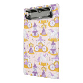 王女が付いているパターン ミニクリップボード (アングル2)