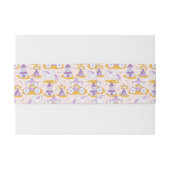 王女が付いているパターン 招待状ベリーバンド (裏面例)