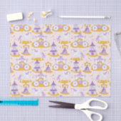 王女が付いているパターン 薄葉紙 (クラフト)