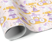 王女と模様を合わせる ラッピングペーパー (ロールコーナー)