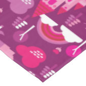 王女の城およびユニコーンの虹 テーブルクロス (アングル)