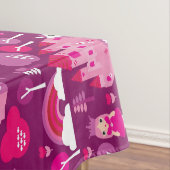 王女の城およびユニコーンの虹 テーブルクロス (インサイチュ)