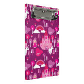 王女の城およびユニコーンの虹 ミニクリップボード (アングル)