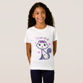 王女の子猫 Tシャツ (正面フル)