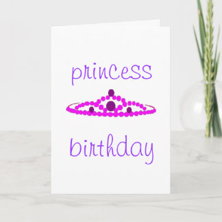 王女の誕生日 カード