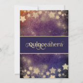 王女クールの月の星 招待状 (裏面)