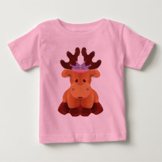 王女ムース ベビーTシャツ (正面)