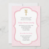 王女洗礼招待状 招待状 (正面)