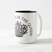 王妃になれて良かった! ツートーンマグカップ (正面右)