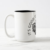 王妃になれて良かった! ツートーンマグカップ (左)