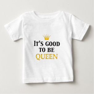 王妃になれて良かった！ ベビーTシャツ