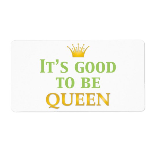 王妃になれて良かった！ ラベル (正面)