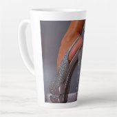 王妃のマグを買飲む時は王族のように飲む! カフェラテマグ (左アングル)