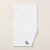 王妃の王冠のアニバーサリーギフト妻 バスタオルセット (ハンドタオル)