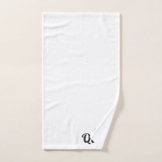 王妃の王冠のアニバーサリーギフト妻 バスタオルセット (ハンドタオル)