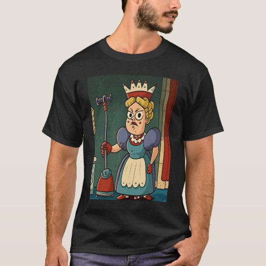 王妃の王冠を着た母 Tシャツ (正面)