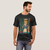 王妃の王冠を着た母 Tシャツ (正面フル)