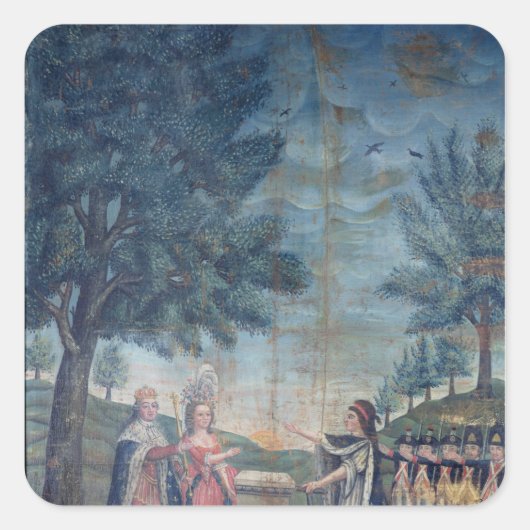 王妃の誓い スクエアシール (正面)