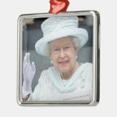 王妃エリザベス統一された二世 メタルオーナメント (左)