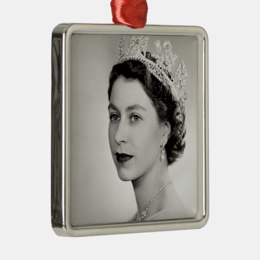 王妃エリザベス統一された二世 メタルオーナメント (右)