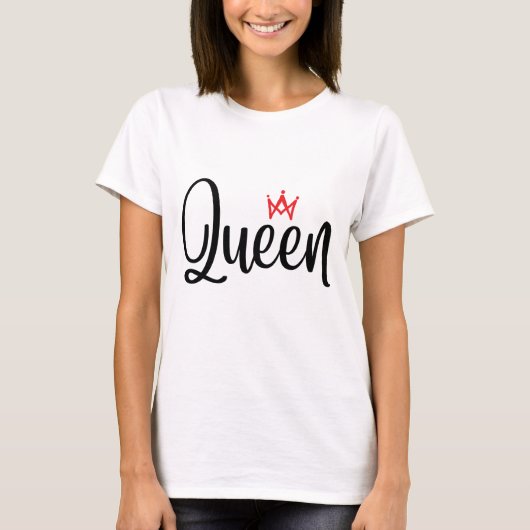 王妃カップル Tシャツ (正面)