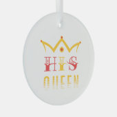 王妃 ガラスオーナメント (正面右)