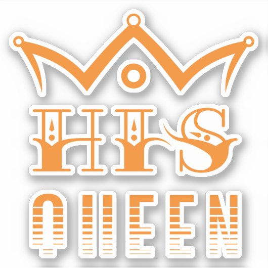 王妃 シール (正面)