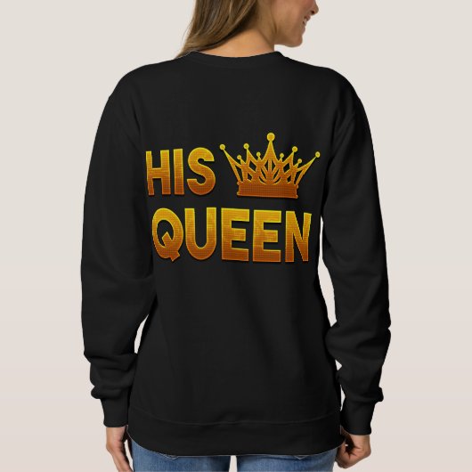 王妃 スウェットシャツ (裏面)