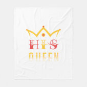 王妃 フリースブランケット (正面)