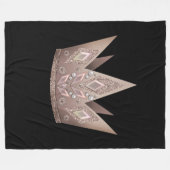 王妃 フリースブランケット (正面(横))