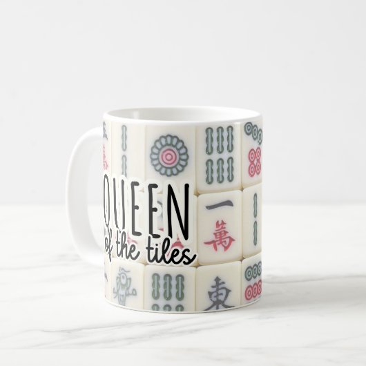 王妃 |マおもしろいー・ジョング コーヒーマグカップ (正面左)