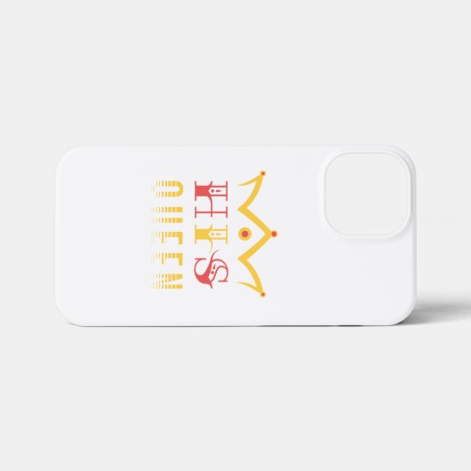 王妃 iPhoneケース (裏面横)