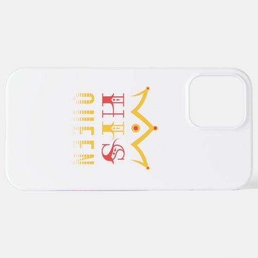 王妃 iPhoneケース (裏面横)