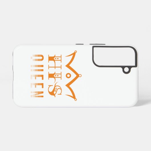 王妃 SAMSUNG GALAXYケース (裏面横)