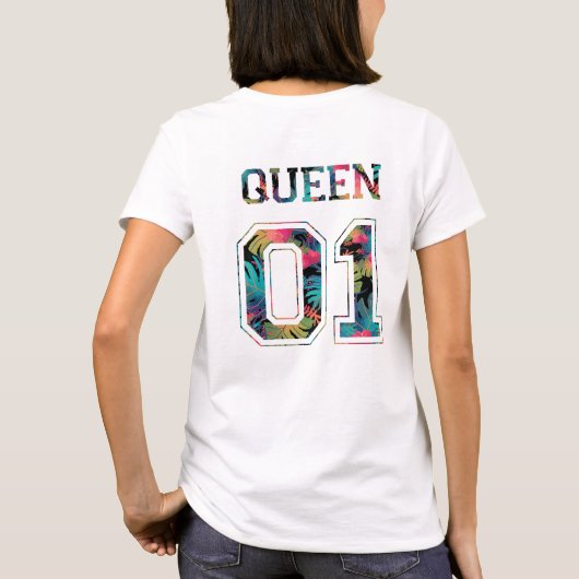 王妃 Tシャツ (裏面)