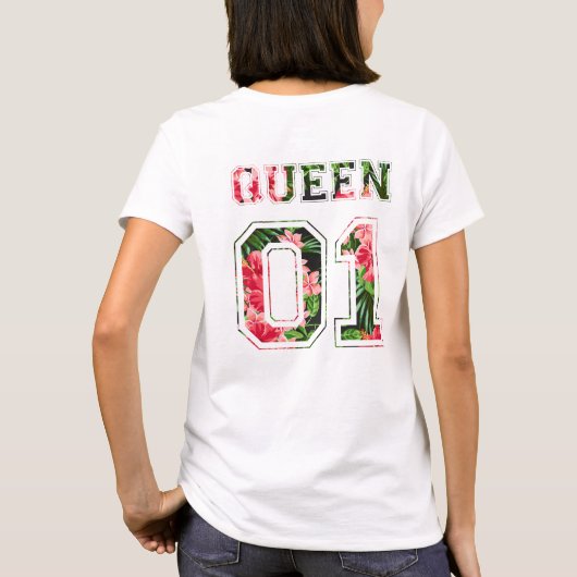 王妃 Tシャツ (裏面)