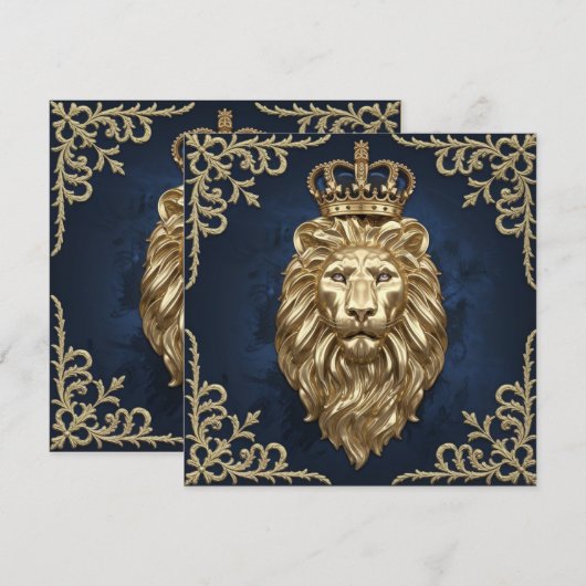 王威厳のある位の獅子 (正面/裏面)