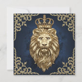 王威厳のある位の獅子 (正面)