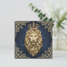 王威厳のある位の獅子