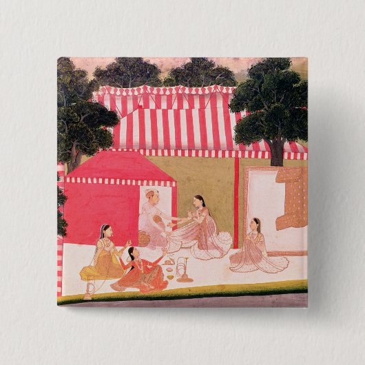 王子および彼のハーレム 缶バッジ (正面)