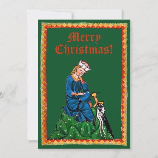 王子からのクリスマスカード シーズンカード (正面)