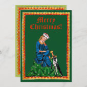 王子からのクリスマスカード シーズンカード (正面/裏面)