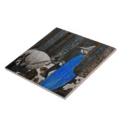 王子とトムテンが森を抜ける タイル (側面)