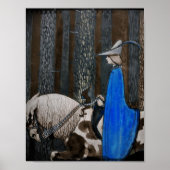 王子とトムテンが森を抜ける ポスター (正面)