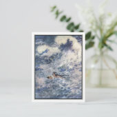 王子と人魚は、エドモンド・ダラック作 ポストカード (スタンド正面)