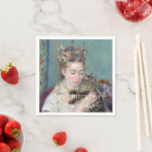 王子と私のハッピーバースデーをパーソナライズ スタンダードカクテルナプキン (インサイチュ)