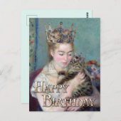 王子と私 ハッピーバースデー ポストカード (正面/裏面)