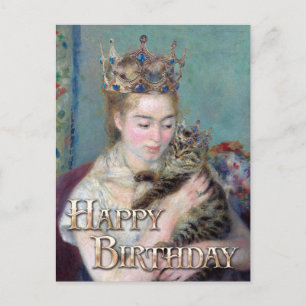 王子と私 誕生日おめでとう ポストカード