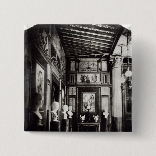 王子ののナポレオンPalais Pompeianインテリア 缶バッジ