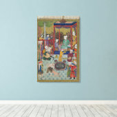 王子のような披露宴 キャンバスプリント (インサイチュ (ウッドフロア))